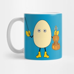 Egghead Violinist Mug